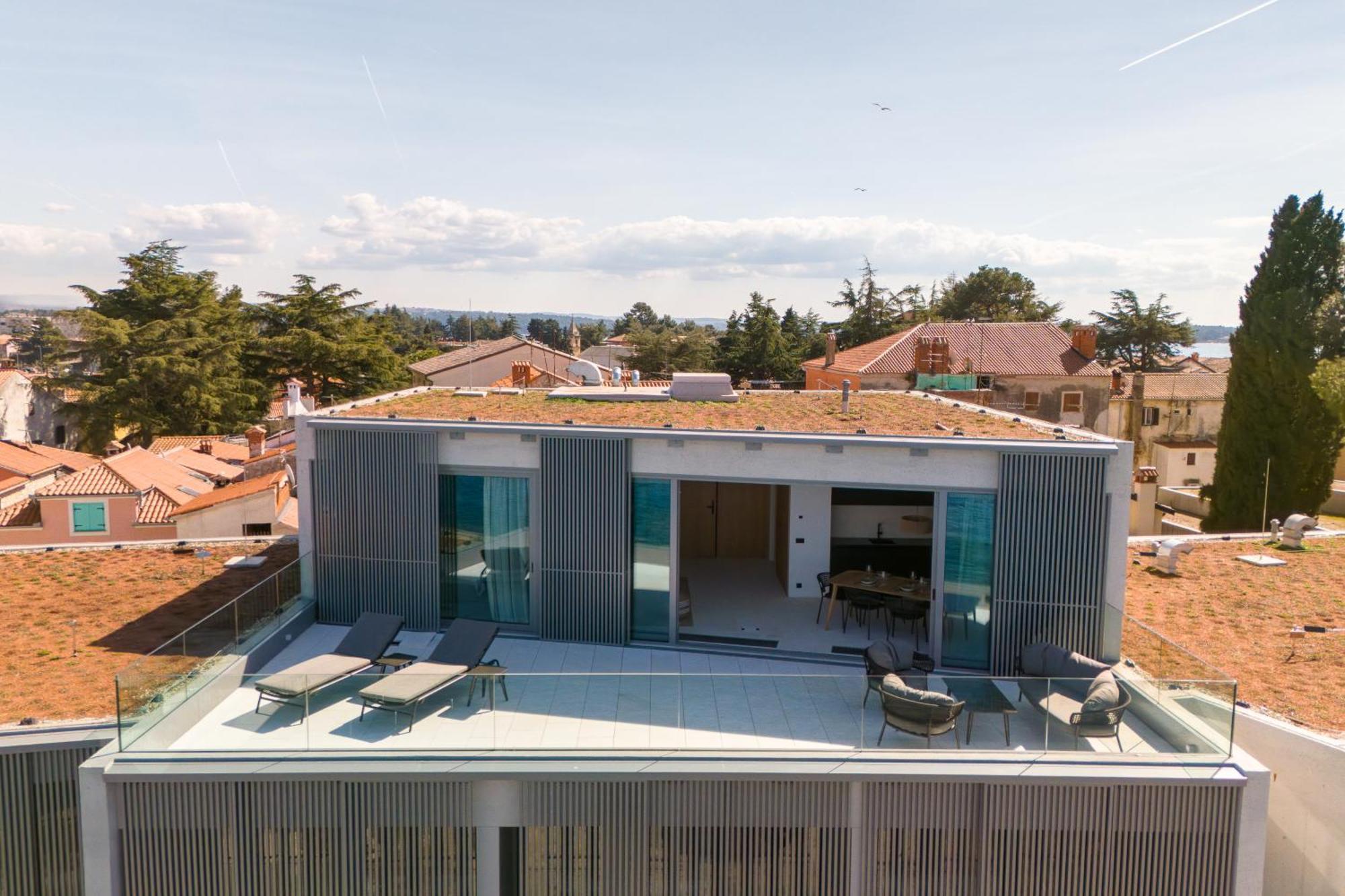 Blu Mare Hotel Novigrad Istria Exterior foto
